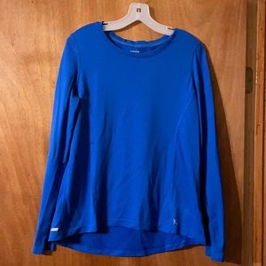 🎉3 for $30 🎉Danskin Now DRIMORE Boys long sleeve shirt great blue color (